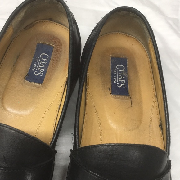 Chaps leather loafers men sz 12 m main image 6
